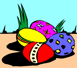 Easter eggs