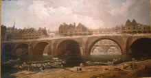 Bridge by old Notre Dame