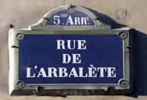 plae de l'arbalete