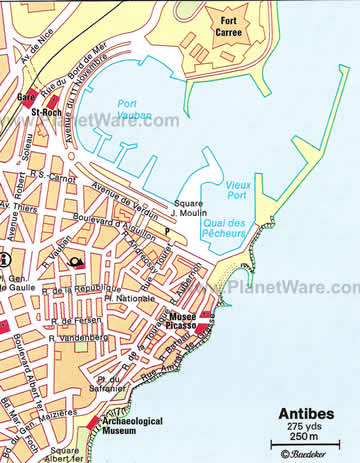 map antibes