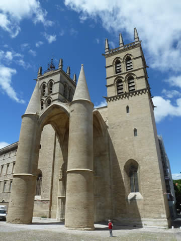 Cathedral montpellier