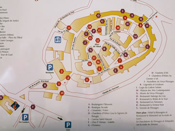 map of town